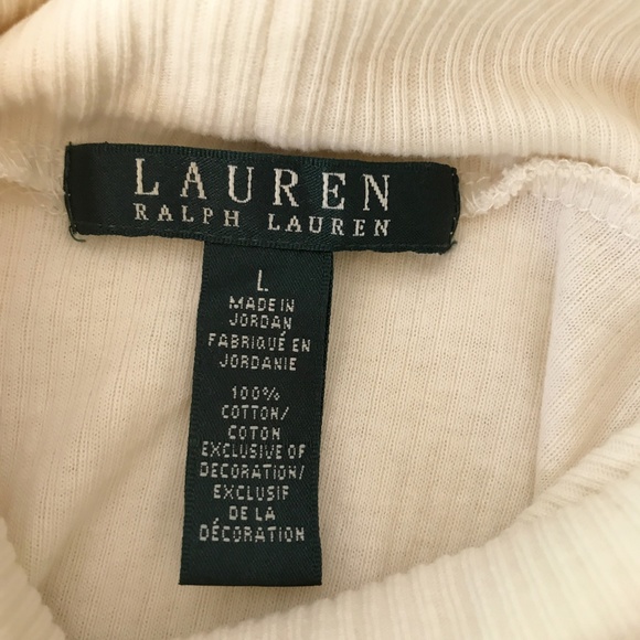 RALPH LAUREN WOMEN'S 100% COTTON TOP SIZE L - Picture 3 of 6